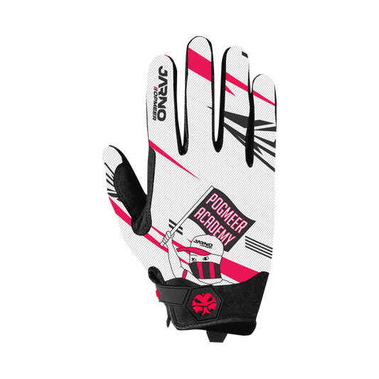 Sim Racing Gloves - OBJECTS - White - Outside