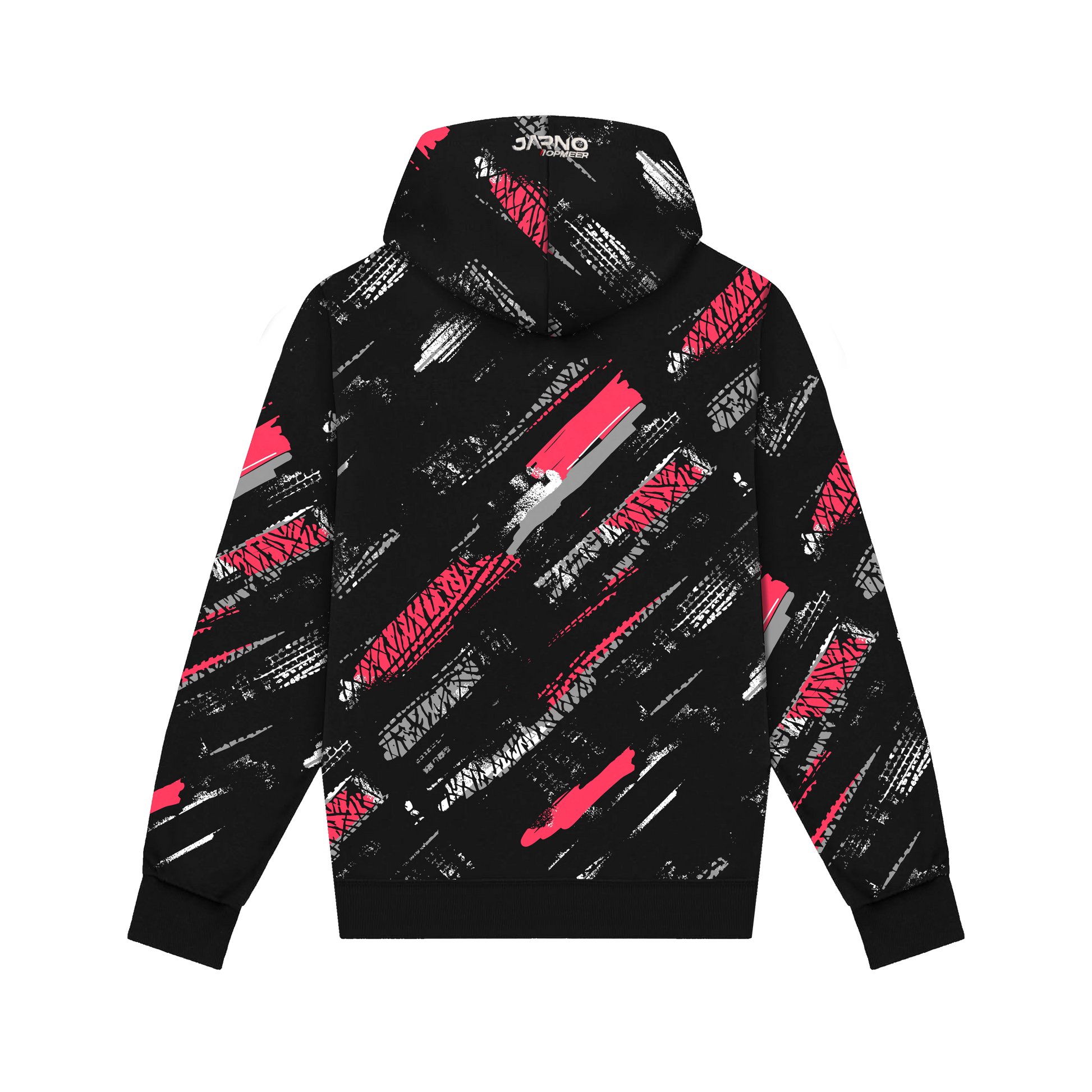 Hoodie - TRACKS - Black - Back