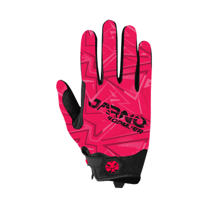 Sim Racing Gloves - RACING LINES - Red - Outside